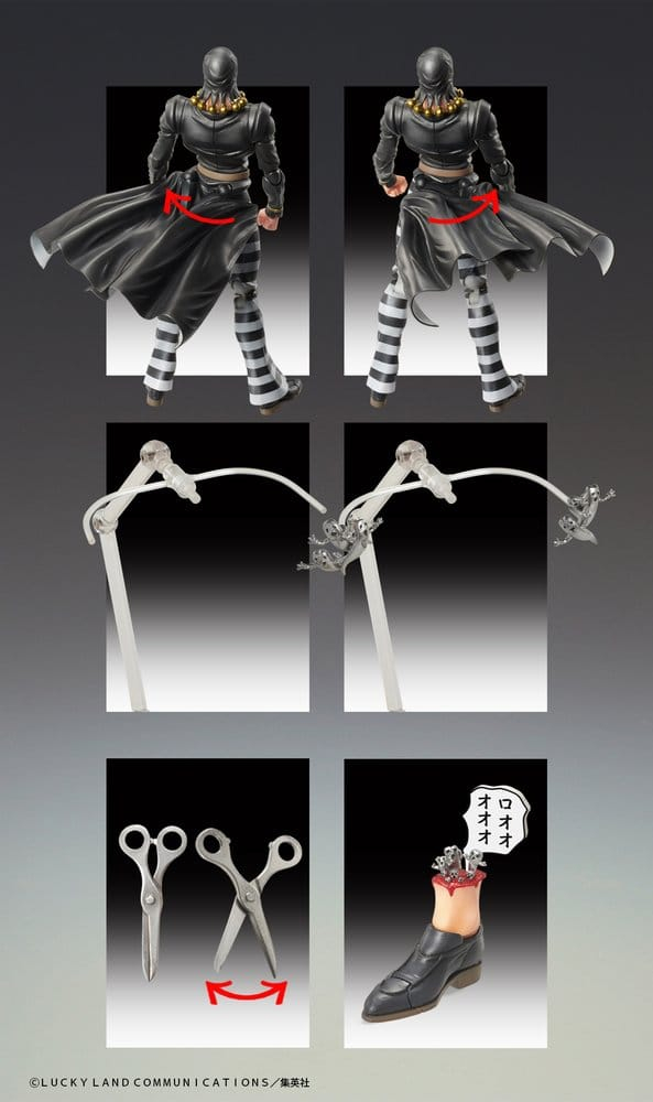 JoJo's Bizarre Adventure: Golden Wind Action Figure Risotto Nero 16 cm [10]