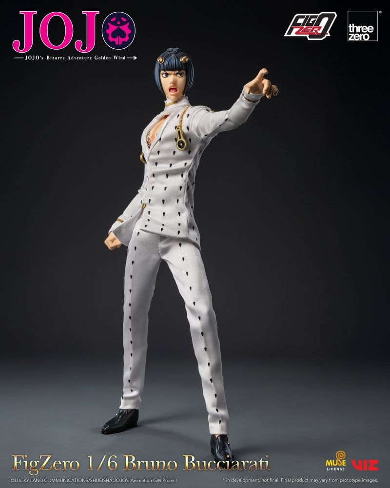 Jojo's Bizarre Adventure: Golden Wind FigZero Action Figure 1/6 Bruno Bucciarati 31 cm [17]