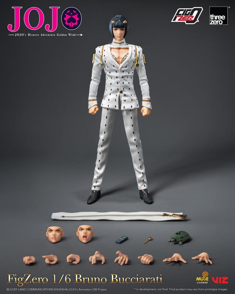 Jojo's Bizarre Adventure: Golden Wind FigZero Action Figure 1/6 Bruno Bucciarati 31 cm [2]