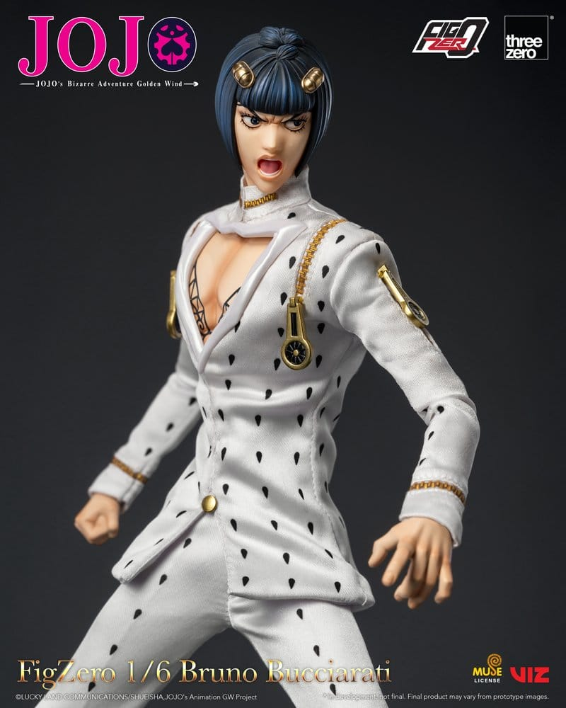 Jojo's Bizarre Adventure: Golden Wind FigZero Action Figure 1/6 Bruno Bucciarati 31 cm [16]