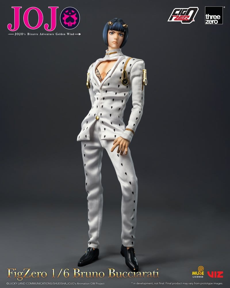 Jojo's Bizarre Adventure: Golden Wind FigZero Action Figure 1/6 Bruno Bucciarati 31 cm [8]