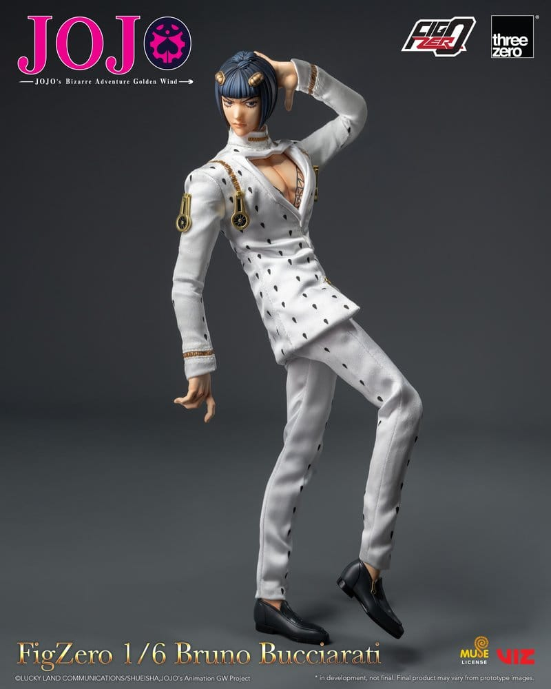 Jojo's Bizarre Adventure: Golden Wind FigZero Action Figure 1/6 Bruno Bucciarati 31 cm [14]