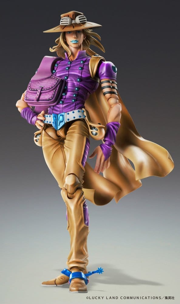 JoJo's Bizarre Adventure Part 7: Steel Ball Run Super Action Action Figure Chozokado Gyro Zeppeli Ver.1.5 16 cm [3]