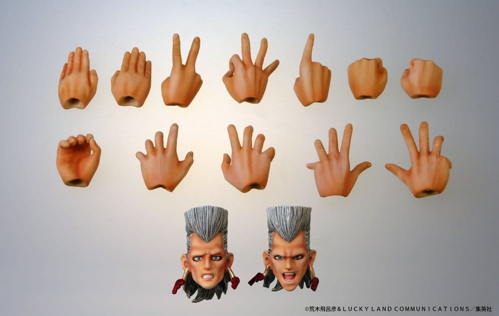 JoJo's Bizarre Adventure: Stardust Crusaders Chozokado Action Figure Jean Pierre Polnareff 15 cm [5]