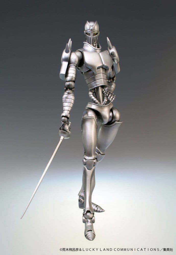 JoJo's Bizarre Adventure: Stardust Crusaders Chozokado Action Figure Silver Chariot 16 cm [6]