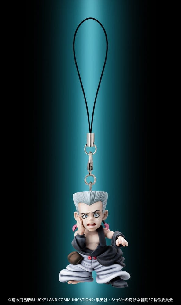 JoJo's Bizarre Adventure: Stardust Crusaders Mini figures Set Chozo Mascot Strap Collection Blind Box (6) [6]