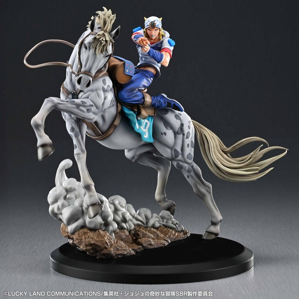 JoJo's Bizarre Adventure: Steel Ball Run Chozo Art Collection PVC Figure Johnny Joestar & Slow Dancer 30 cm [3]
