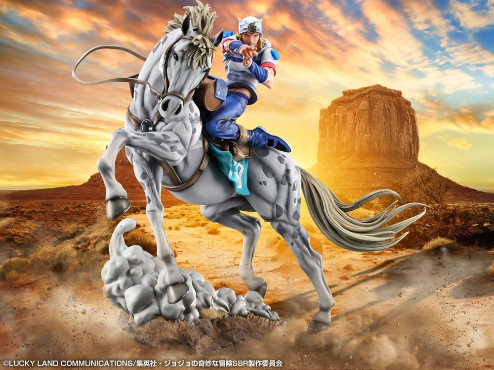 JoJo's Bizarre Adventure: Steel Ball Run Chozo Art Collection PVC Figure Johnny Joestar & Slow Dancer 30 cm [12]