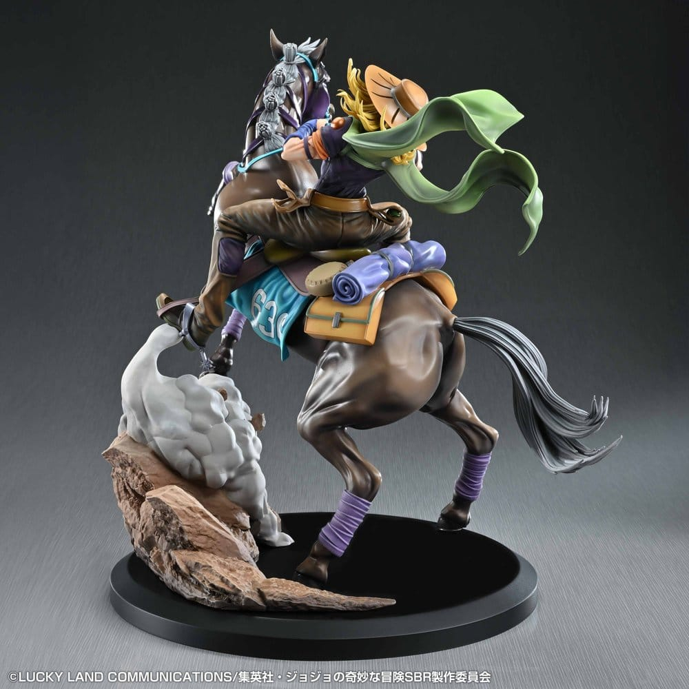 JoJo's Bizarre Adventure: Steel Ball Run Figure Gyro Zeppeli & Valkyrie 31 cm [5]