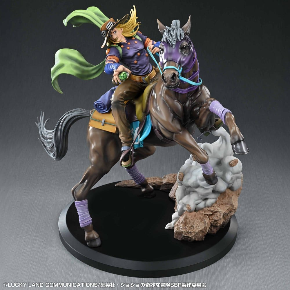 JoJo's Bizarre Adventure: Steel Ball Run Figure Gyro Zeppeli & Valkyrie 31 cm [8]