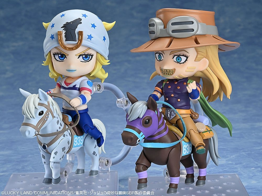 JoJo's Bizarre Adventure Steel Ball Run Nendoroid Action Figure Gyro Zeppeli DX Ver. 10 cm [5]