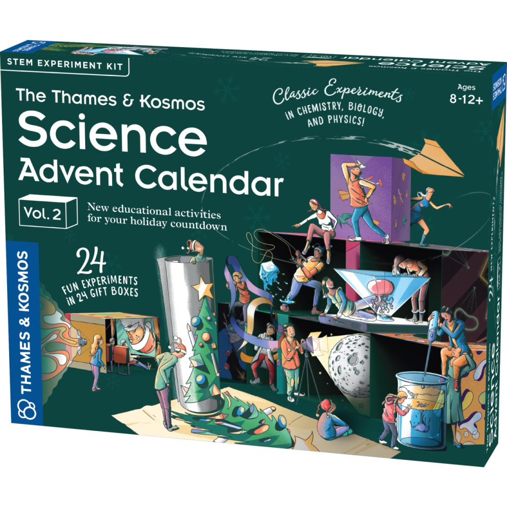 Jucarie educativa Kit STEM Calendarul stiintific de Advent versiunea 2, Thames & Kosmos [1]