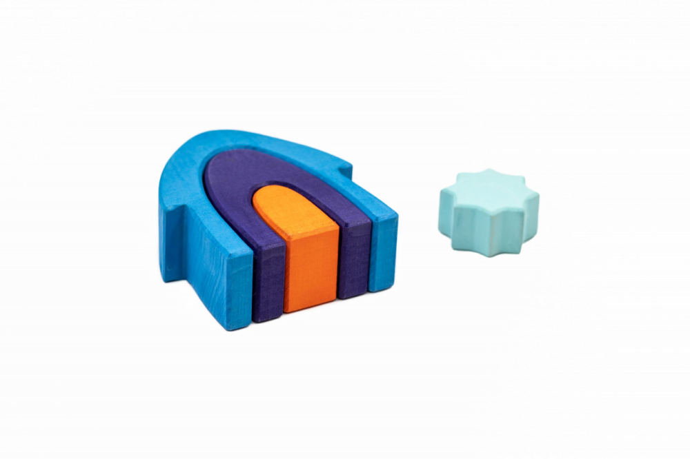 Jucarii Montessori Set handmade Marc toys, Iarna din Poveste [2]