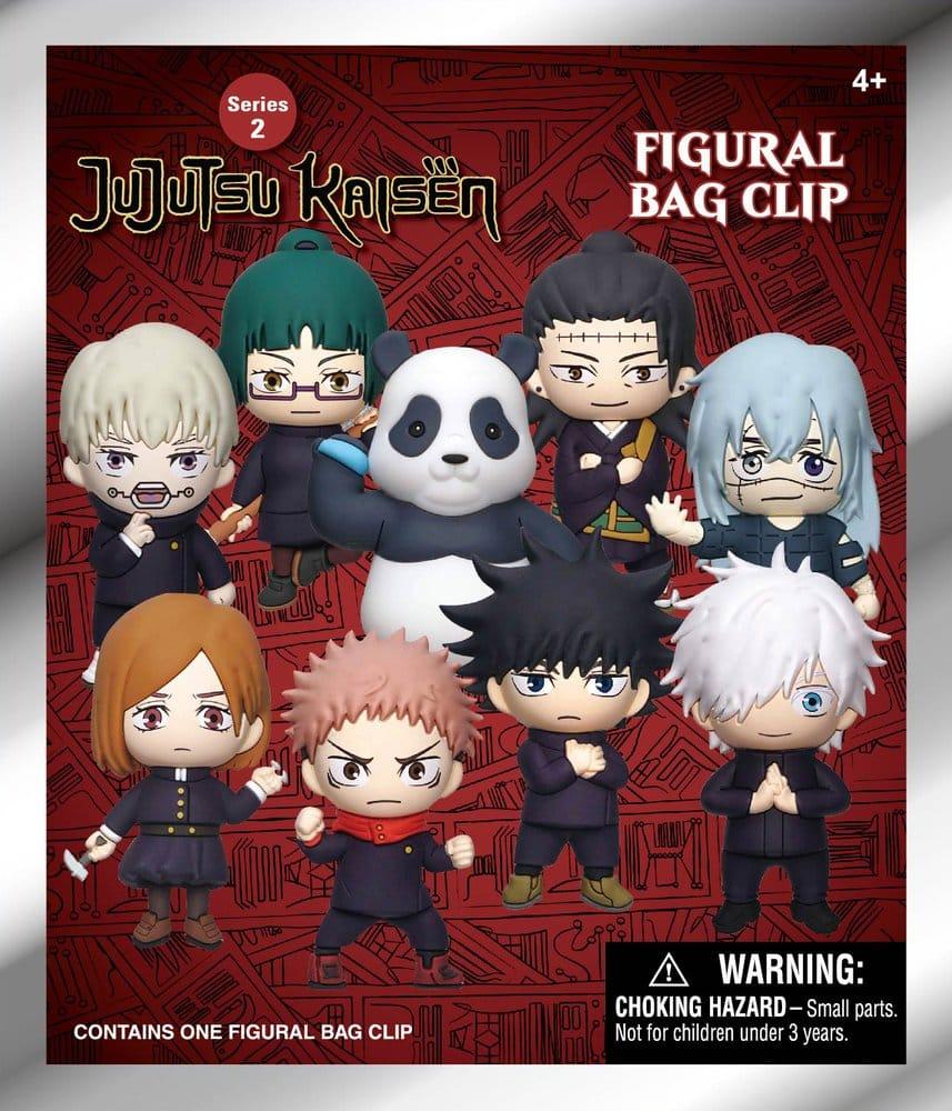 Jujutsu Kaisen 3D PVC Bag Clips Series 2 Display (24) [2]