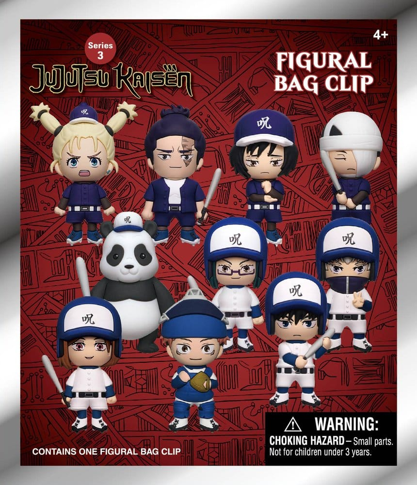 Jujutsu Kaisen 3D PVC Bag Clips Series 3 Blind Bag Display (24) [2]
