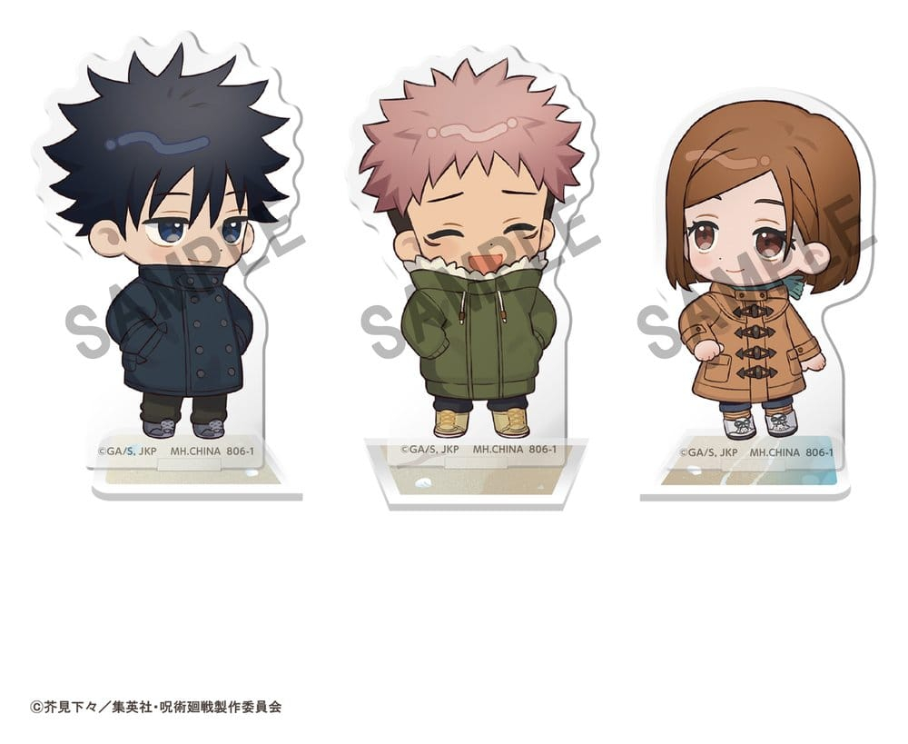 Jujutsu Kaisen Buddycolle Acrylic Stand 5th Anniversary C Megumi Fushiguro, Yuji Itadori & Nobara Kugisaki 10 cm [2]
