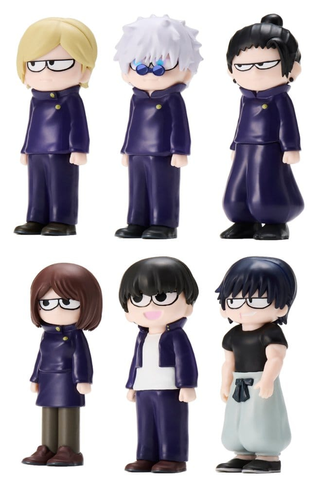 Jujutsu Kaisen JIRORI Mini Figures 9 cm Vol. 1 Blind Box Display (6) [10]