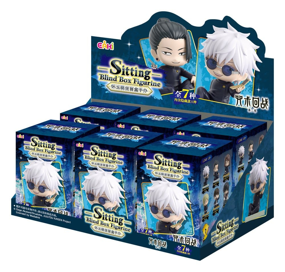 Jujutsu Kaisen PVC Mini Figures Season 2 Sitting Series Blind Box 8 cm Display (6) [19]
