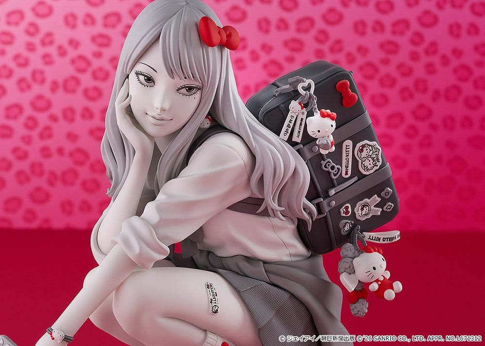 Junji Ito PVC Figure Gyaru Tomie x Hello Kitty 14 cm [3]