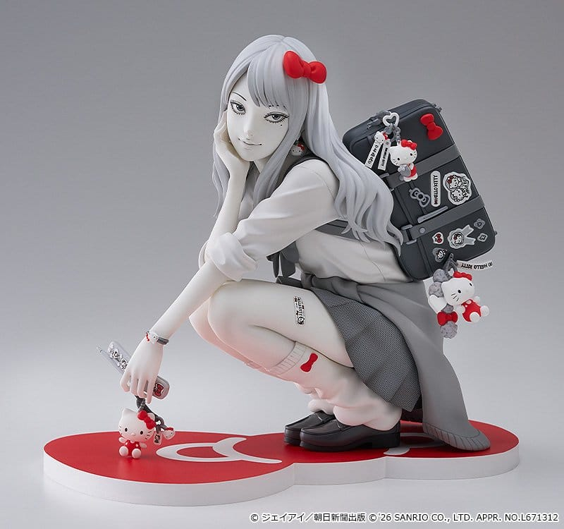 Junji Ito PVC Figure Gyaru Tomie x Hello Kitty 14 cm [6]