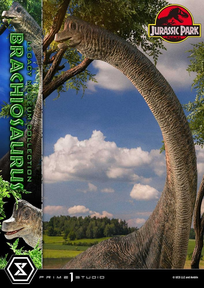 Jurassic Park (Film) Legacy Museum Collection Statue 1/15 Brachiosaurus Bonus Version 128 cm [6]
