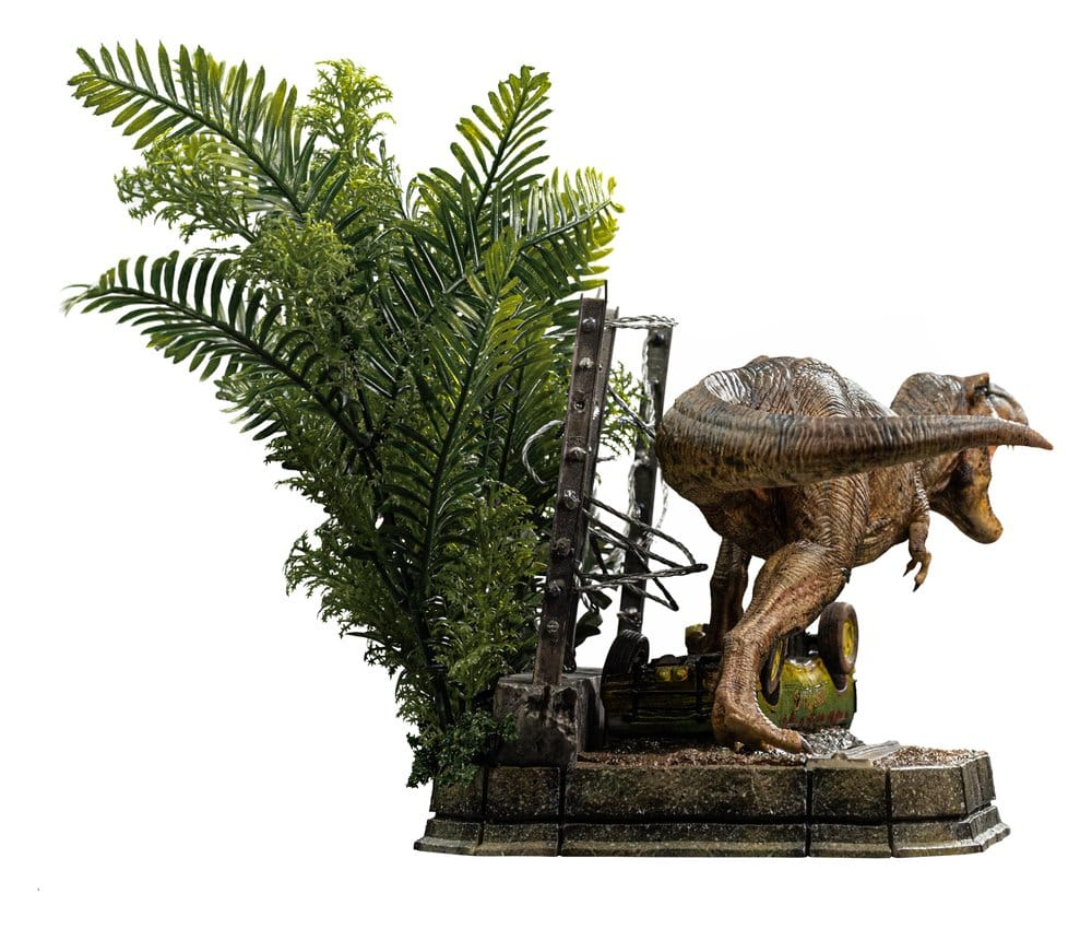 Jurassic Park Icons Statue T-Rex Breakout Set A 17 cm [4]