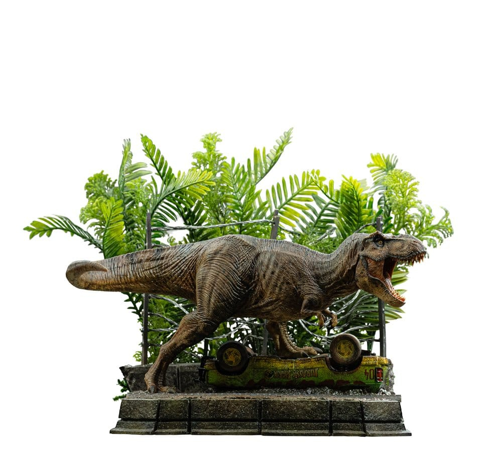 Jurassic Park Icons Statue T-Rex Breakout Set A 17 cm [11]
