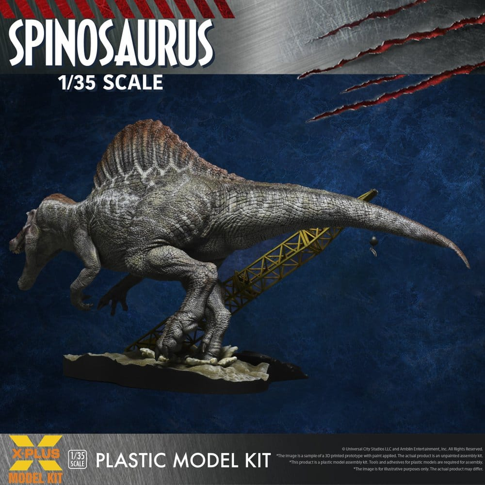 Jurassic Park III Plastic Model Kit 1/35 Spinosaurus 19 cm (Reproduction) [3]