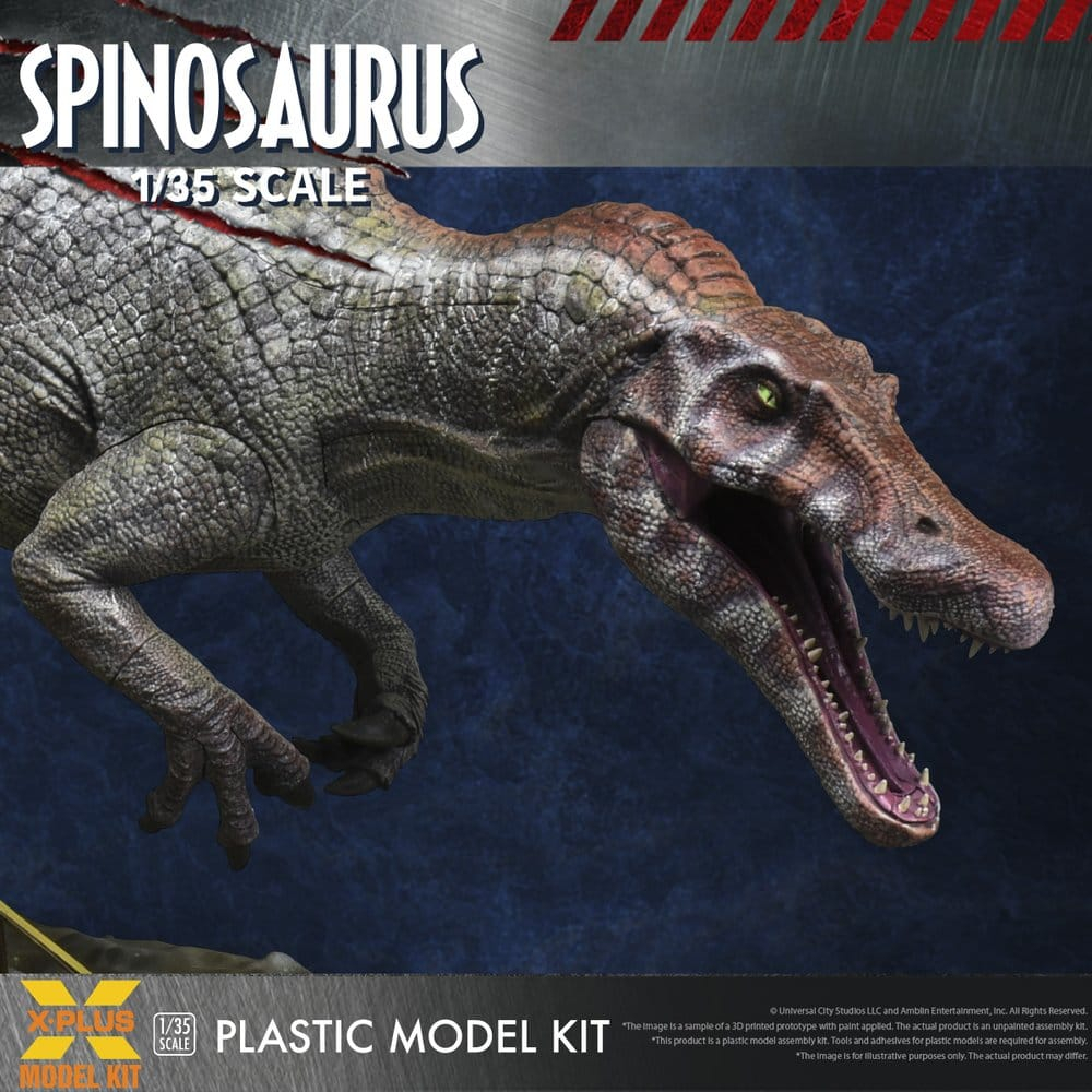 Jurassic Park III Plastic Model Kit 1/35 Spinosaurus 19 cm (Reproduction) [2]