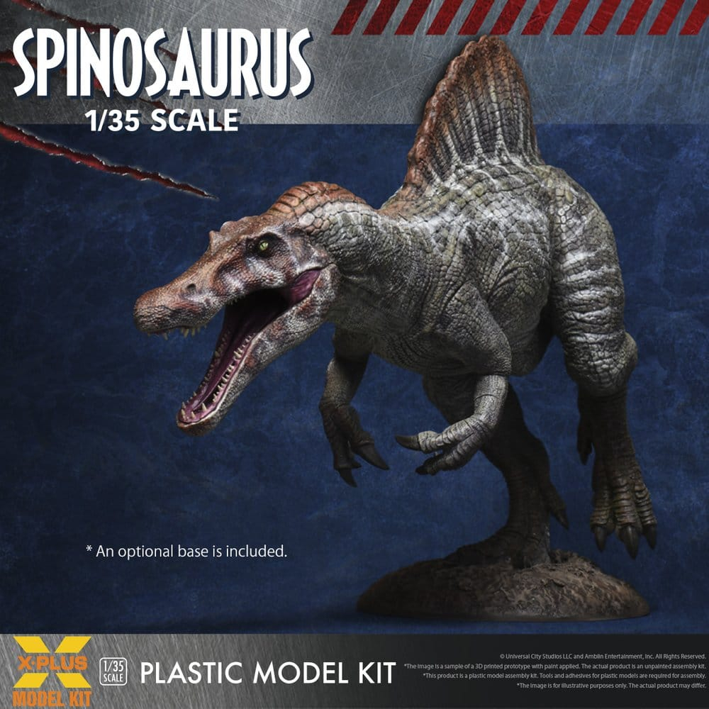 Jurassic Park III Plastic Model Kit 1/35 Spinosaurus 19 cm (Reproduction) [4]