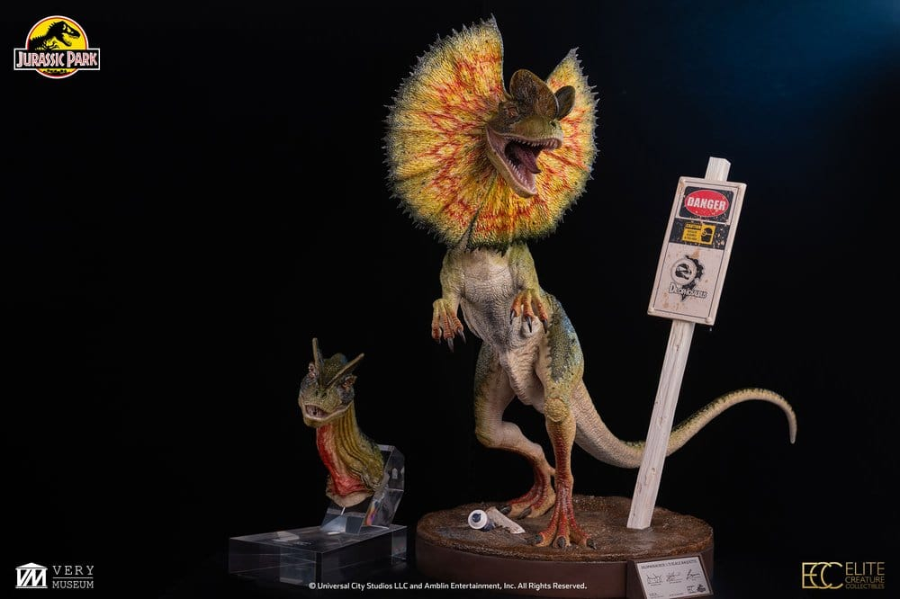 Jurassic Park Maquette 1/3 Dilophosaurus 62 cm [16]