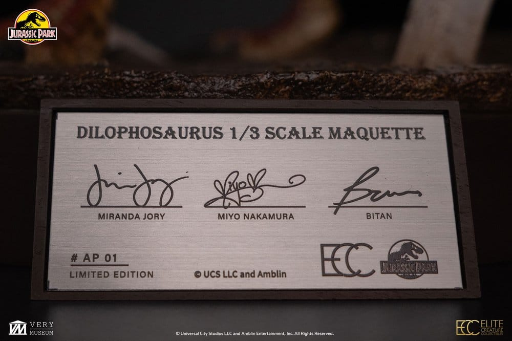 Jurassic Park Maquette 1/3 Dilophosaurus 62 cm [18]