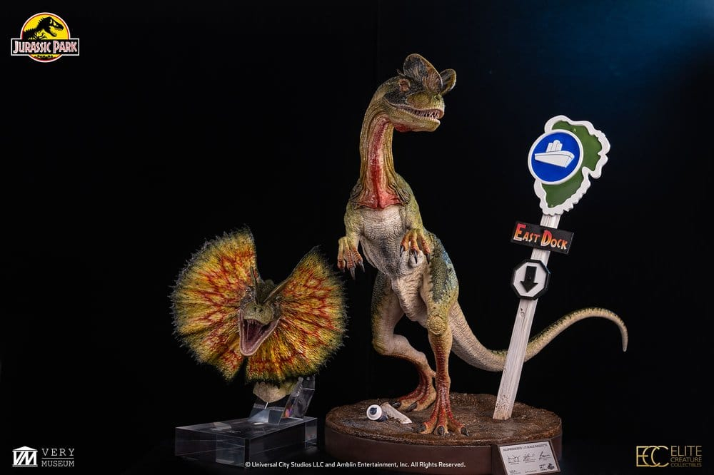 Jurassic Park Maquette 1/3 Dilophosaurus 62 cm [17]