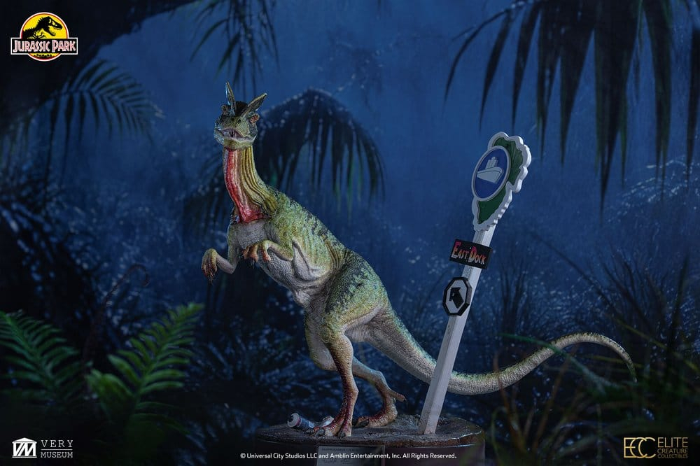 Jurassic Park Maquette 1/3 Dilophosaurus 62 cm [2]