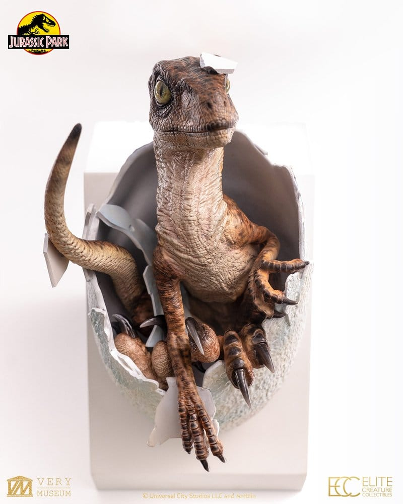 Jurassic Park Replica Bust Velociraptor Hatching Egg 24 cm [10]