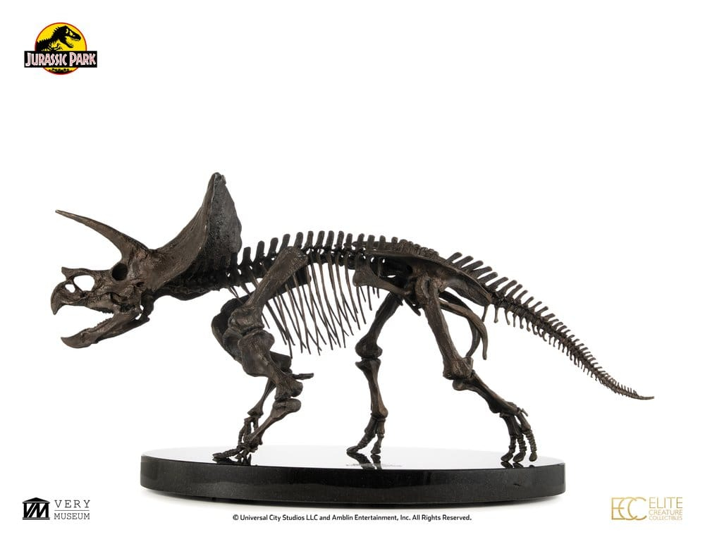 Jurassic World ECC Elite Creature Line Statue 1/12 Triceratops Fossil Skeleton Bronze 33 cm [2]