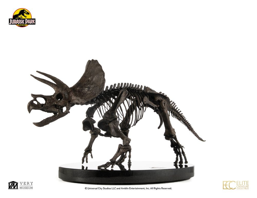 Jurassic World ECC Elite Creature Line Statue 1/12 Triceratops Fossil Skeleton Bronze 33 cm [3]