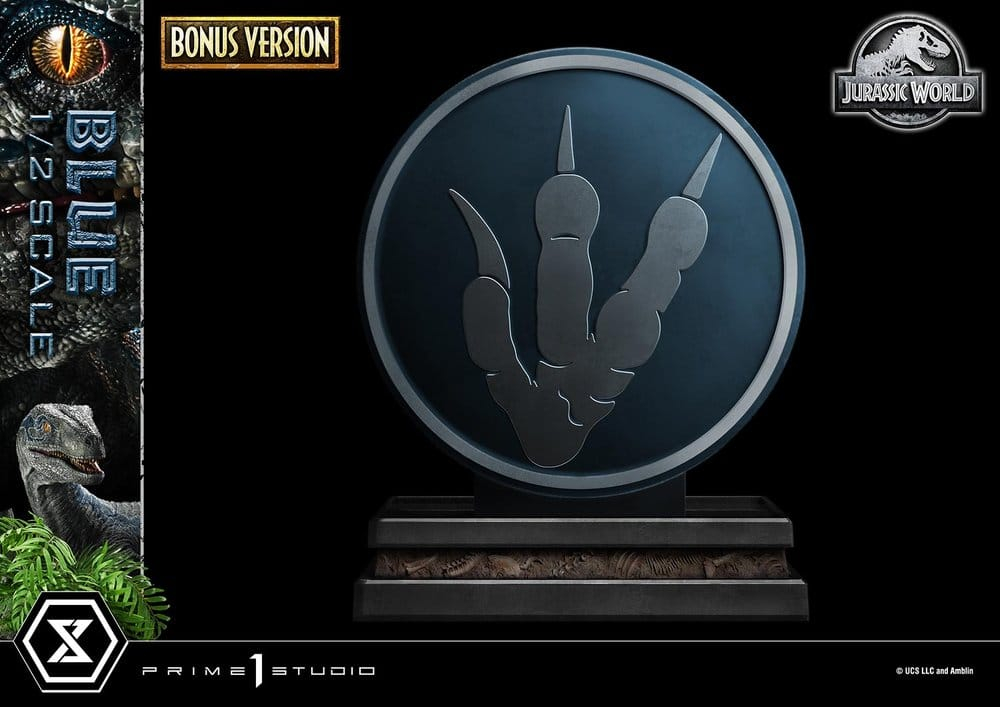 Jurassic World: Fallen Kingdom (Film) Legacy Museum Collection Statue 1/2 Blue Bonus Version 88 cm [4]