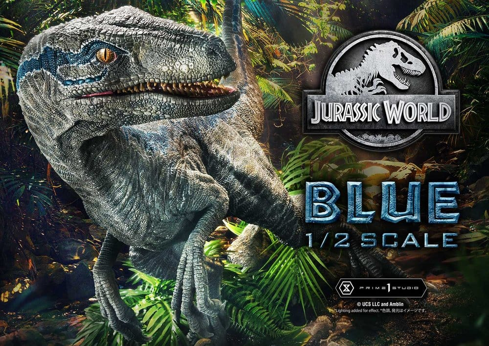Jurassic World: Fallen Kingdom (Film) Legacy Museum Collection Statue 1/2 Blue Bonus Version 88 cm [2]