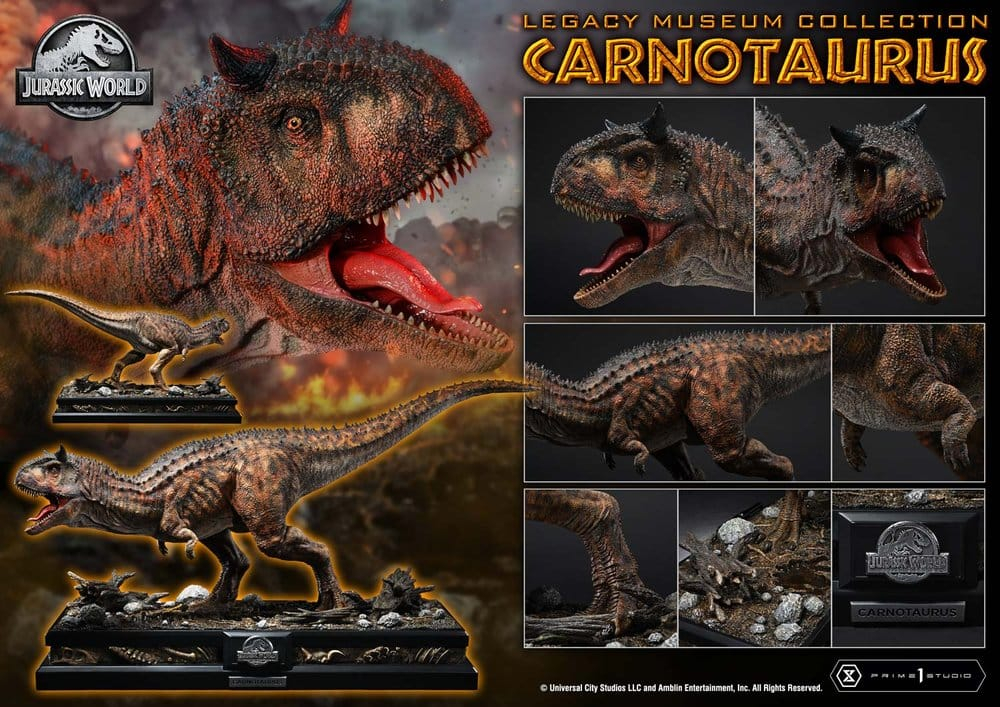 Jurassic World: Fallen Kingdom Legacy Museum Collection Statue 1/15 Carnotaurus 38 cm [4]