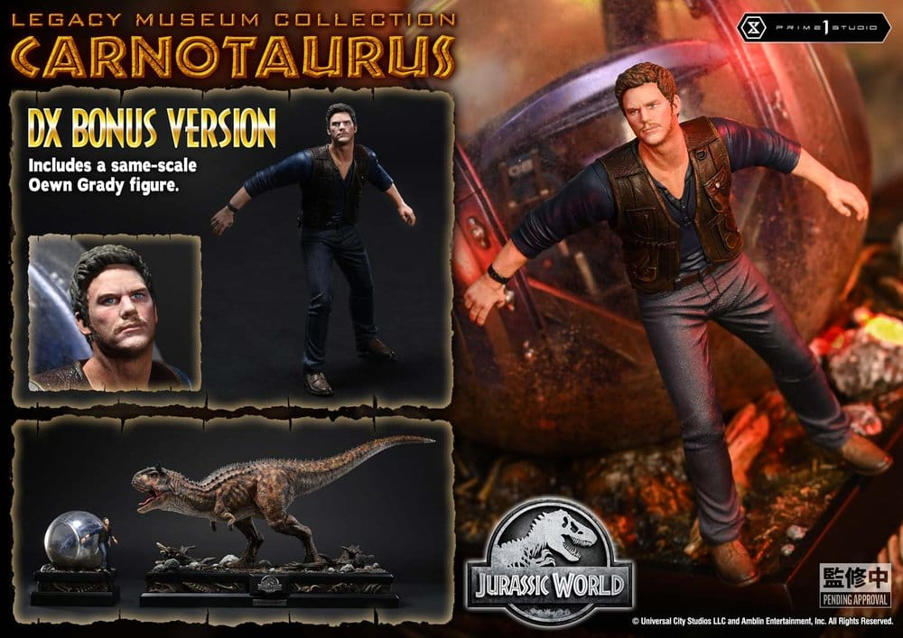 Jurassic World: Fallen Kingdom Legacy Museum Collection Statue 1/15 Carnotaurus DX Bonus 38 cm [2]