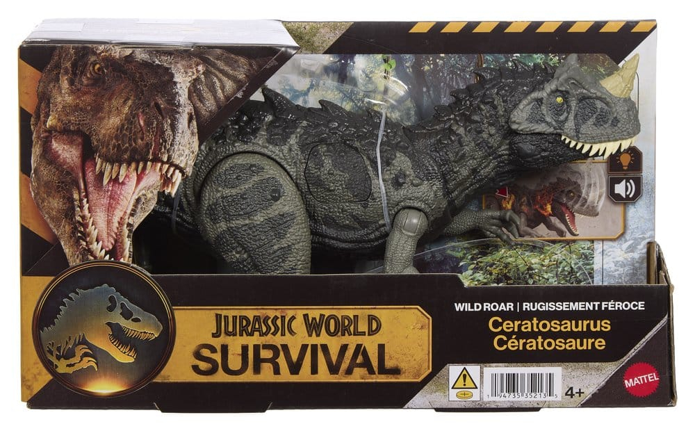 Jurassic World: Survival Action Figure Wild Roar Ceratosaurus [4]