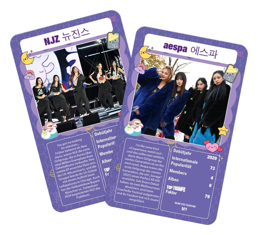 K-Pop Card Game Top Trumps *German Version* [3]