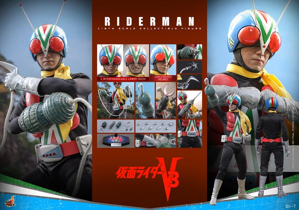 Kamen Rider Action Figure 1/6 Riderman 30 cm [21]