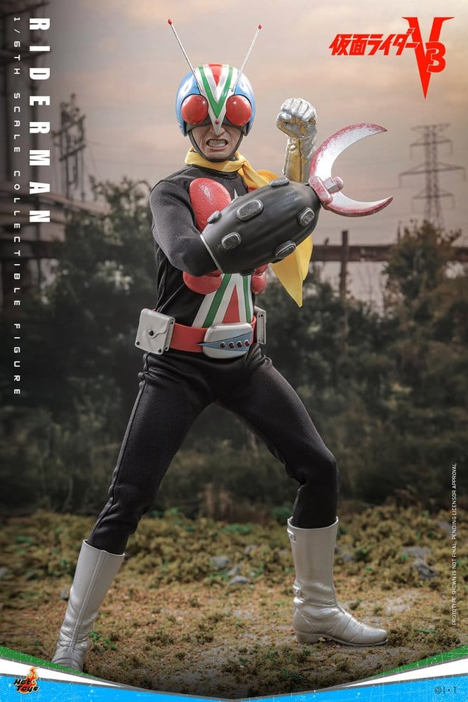 Kamen Rider Action Figure 1/6 Riderman 30 cm [3]