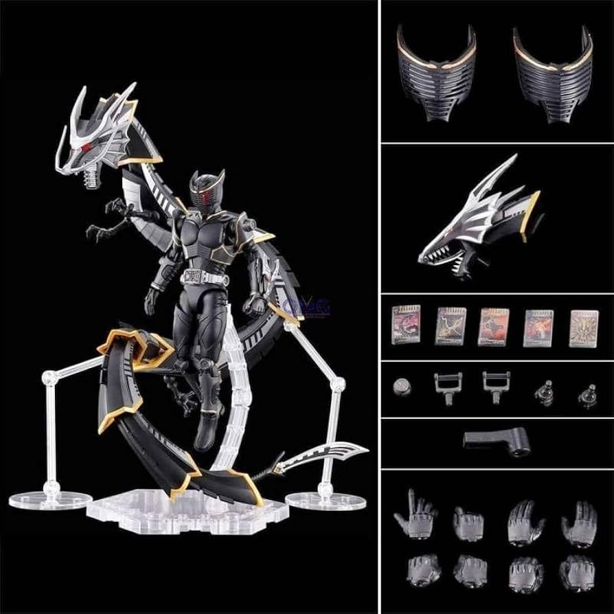 Kamen Rider Ryuga & Drag Blacker Figure-rise Standard Model Kit Bandai [2]