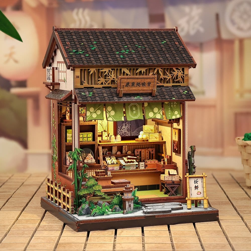 Kanmi-dokoro Kurihara - DIY Miniature House Kit cu LED [7]