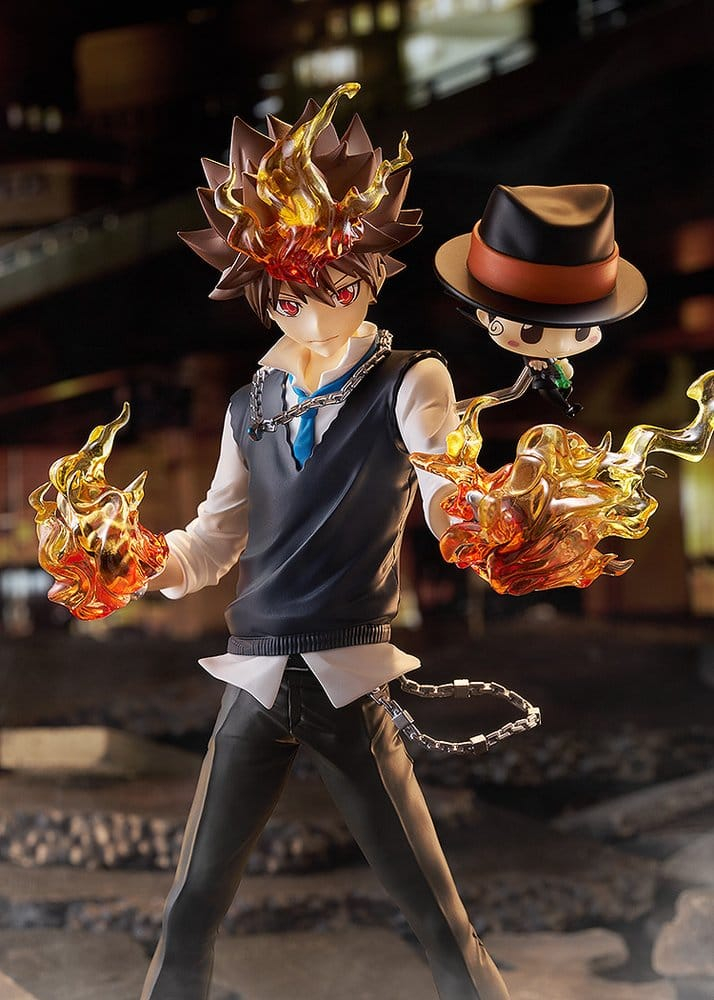 Katekyo Hitman Reborn Pop Up Parade SP PVC Figures 2-Pack Tsunayoshi Sawada & Reborn 24 cm [4]