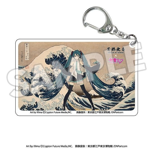 Katsushika Hokusai x Hatsune Miku Acrylic Keychains Blind Box Assortment (8) [2]