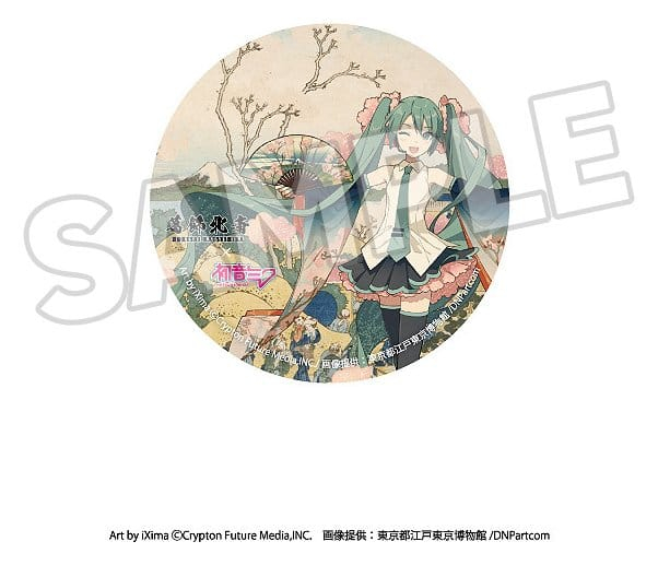 Katsushika Hokusai x Hatsune Miku Pins 6 cm Blind Box Assortment (8) [5]